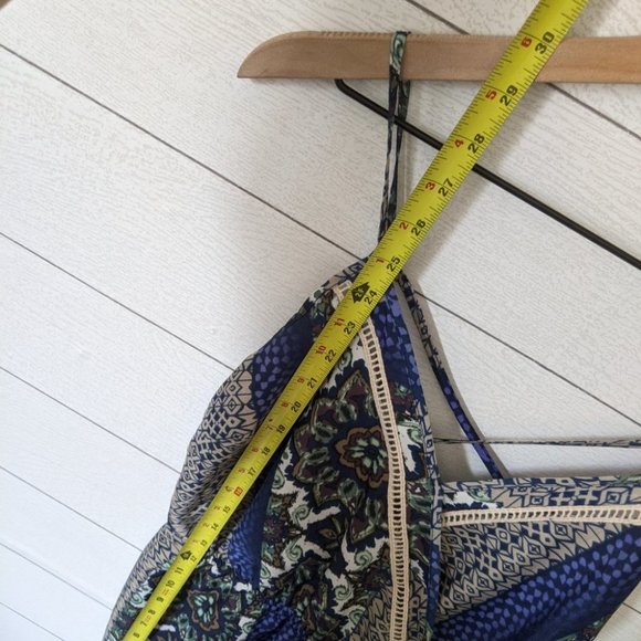 LUSH Handkerchief Tie Back Romper S - Picture 2 of 7